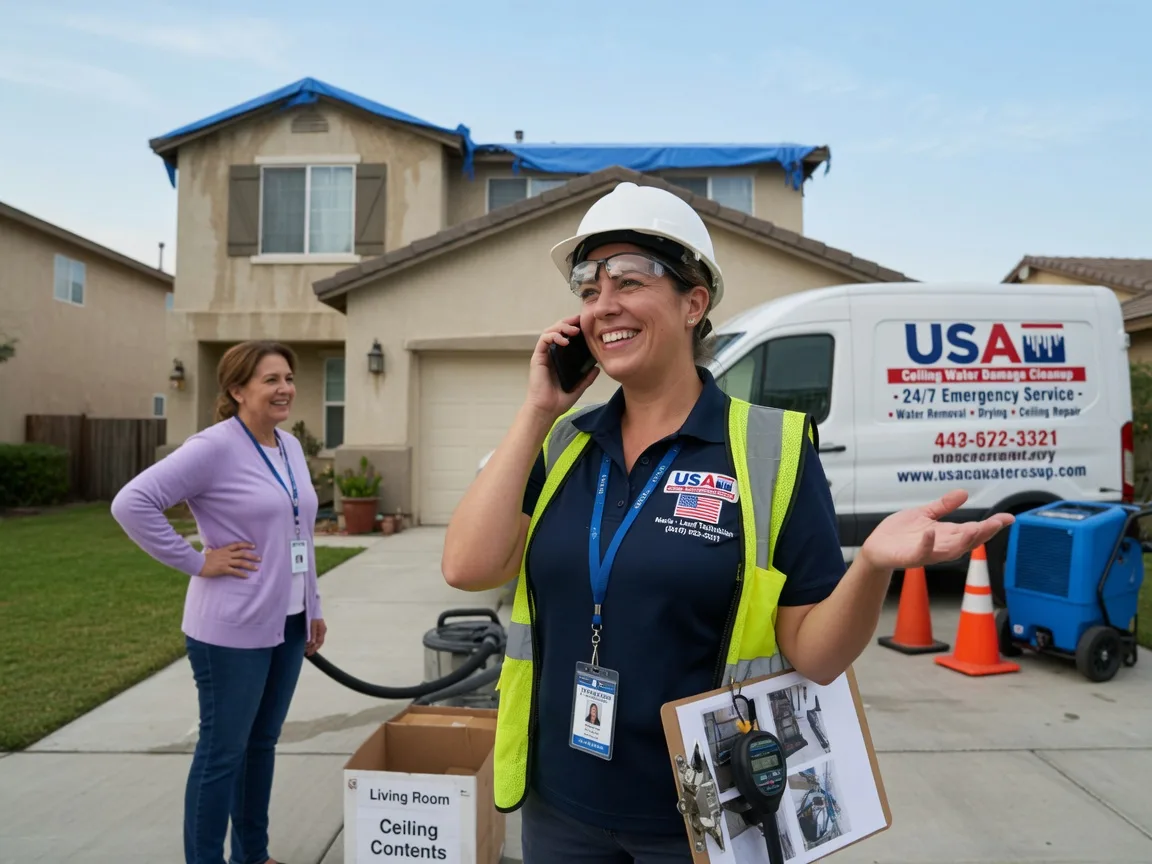 Ceiling Water Damage Restoration Yuba City, CA FAQs